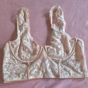 La SENZA Cream Lace Bra Intimates